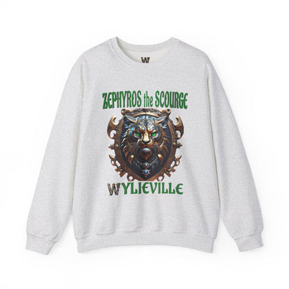 Wylieville After Dark: Sea of Treachery Zyphyros Heavy Blend Crewneck Sweatshirt