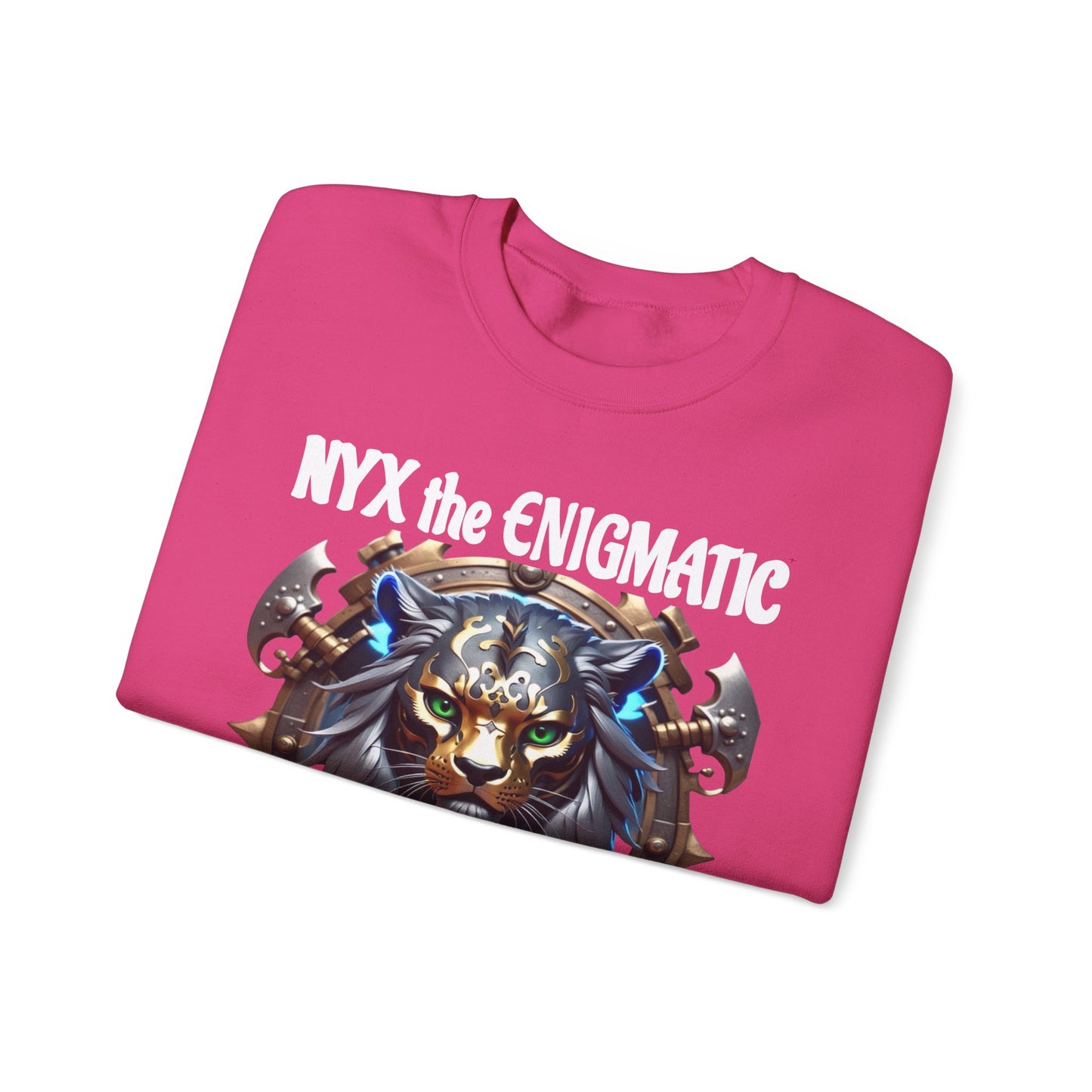 Wylieville After Dark: Nyx the Enigmatic Heavy Blend Crewneck Sweatshirt