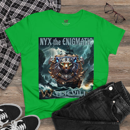 Wylieville After Dark: Nyx the Enigmatic Cove Midweight Cotton Tee