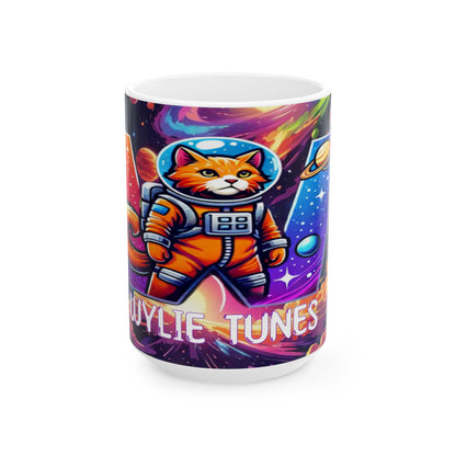 Wylie Tunes: Space 2 Ceramic Mug, (15oz)