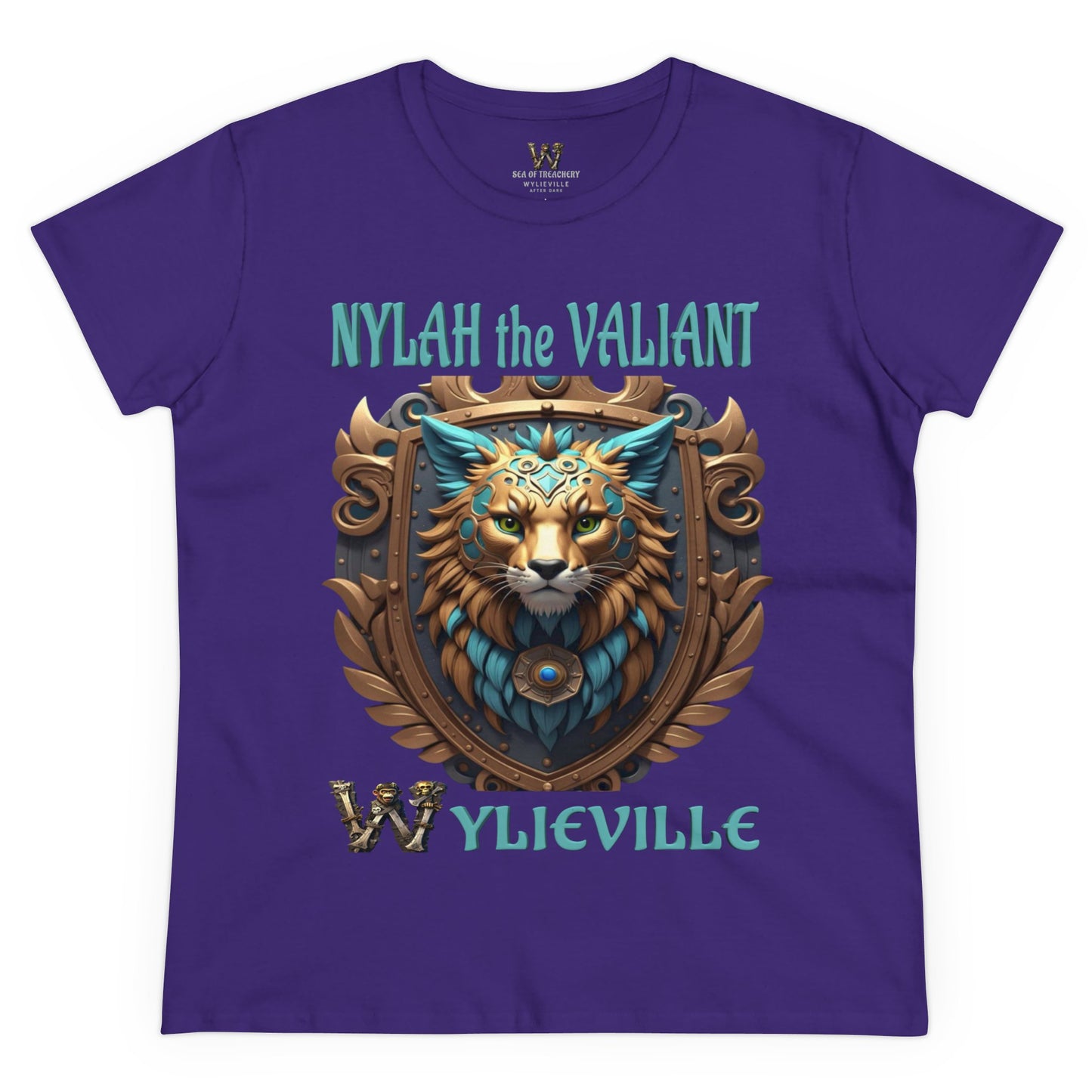 Wylieville After Dark: Nylah the Valiant Midweight Cotton Tee