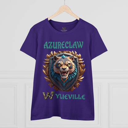 Wylieville After Dark: AzureClaw Midweight Cotton Tee