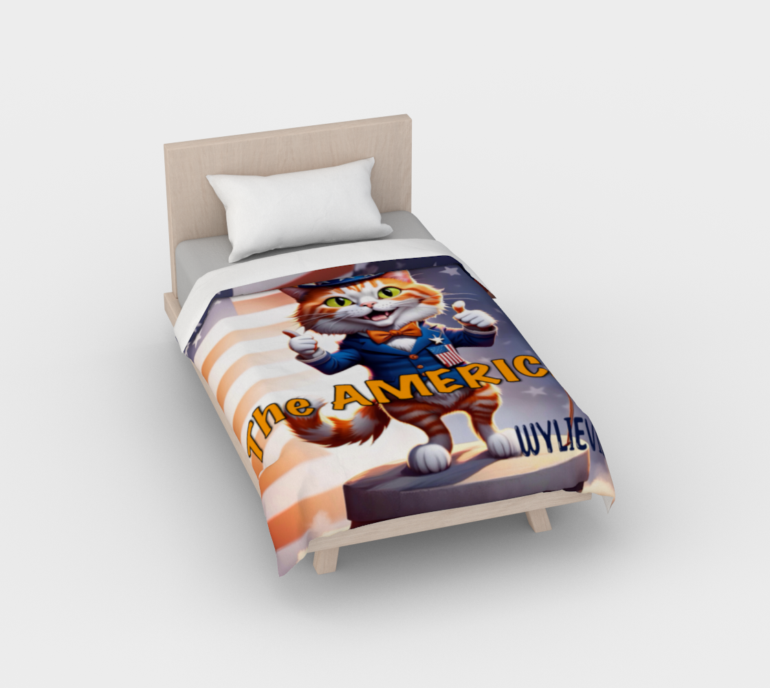 Wylieville: The Americat Twin Duvet