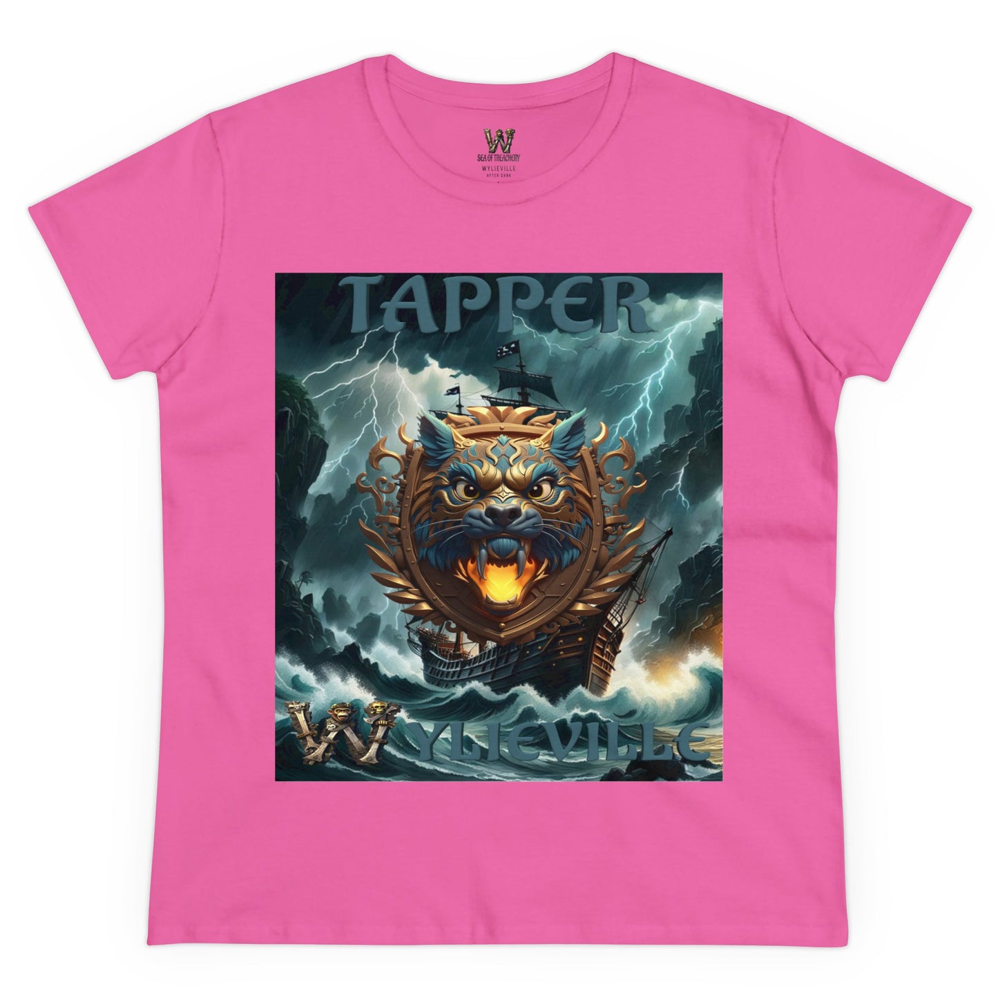 Wylieville After Dark: Tapper Cove Midweight Cotton Tee