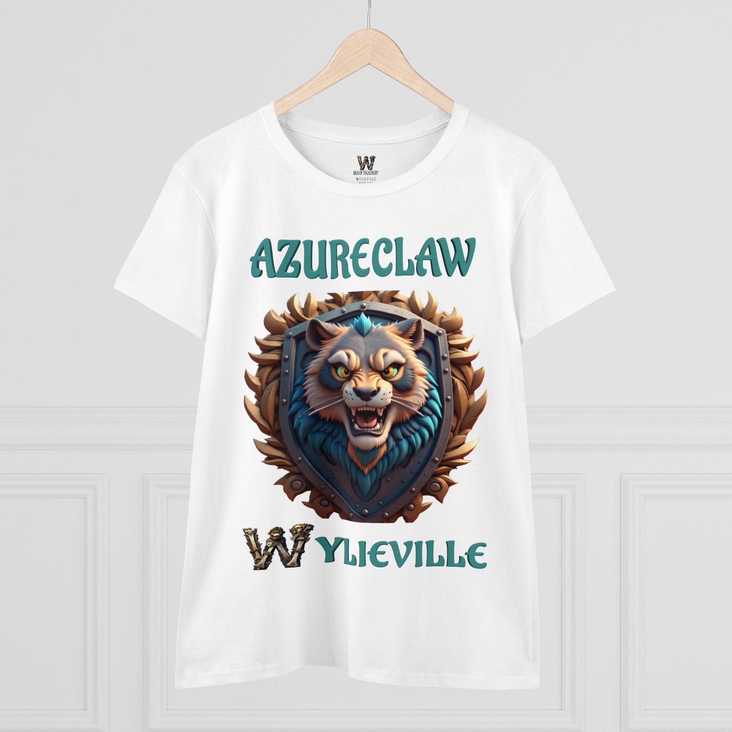 Wylieville After Dark: AzureClaw Midweight Cotton Tee