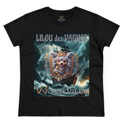 Wylieville After Dark: Lilou des Vagues Cove Midweight Cotton Tee