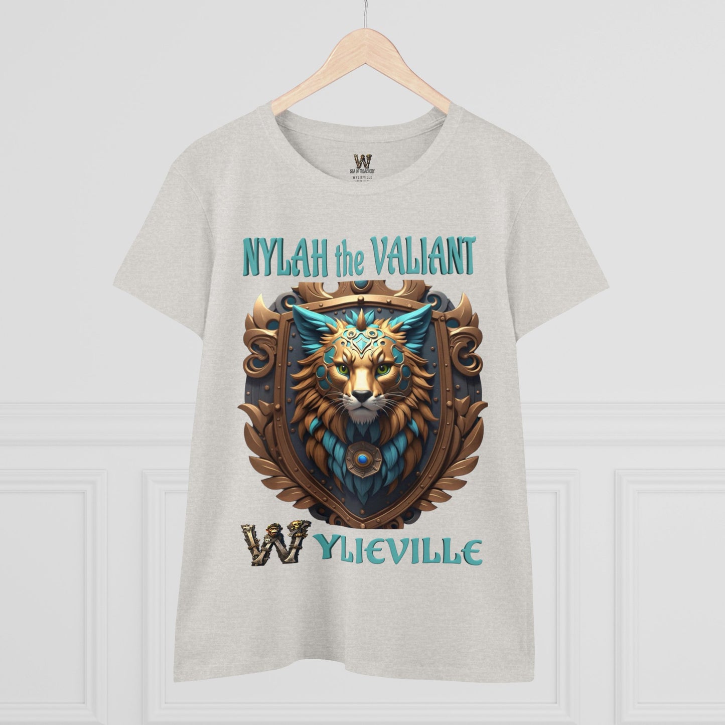 Wylieville After Dark: Nylah the Valiant Midweight Cotton Tee