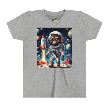 Wylie Tunes: Rocket Illustration Youth Short Sleeve Tee