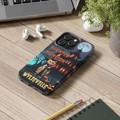 Wylieville: Haunted Mansion Tough iPhone 14 Pro Max Case