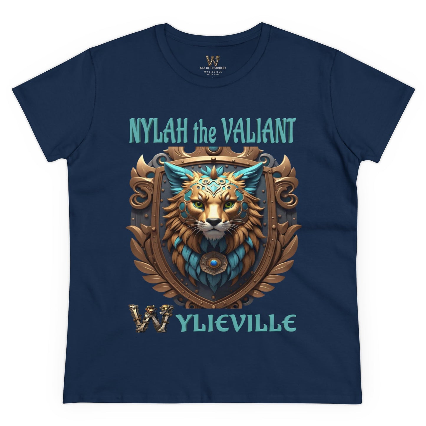 Wylieville After Dark: Nylah the Valiant Midweight Cotton Tee