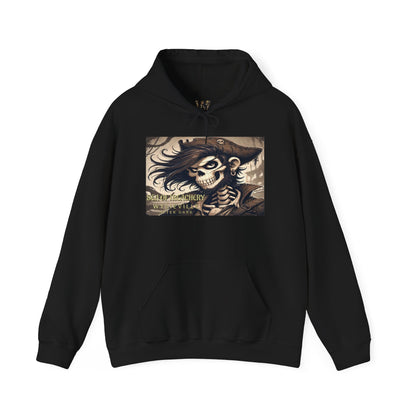 Wylieville After Dark: Sea of Treachery Unisex Illustration Hooded Sweatshirt