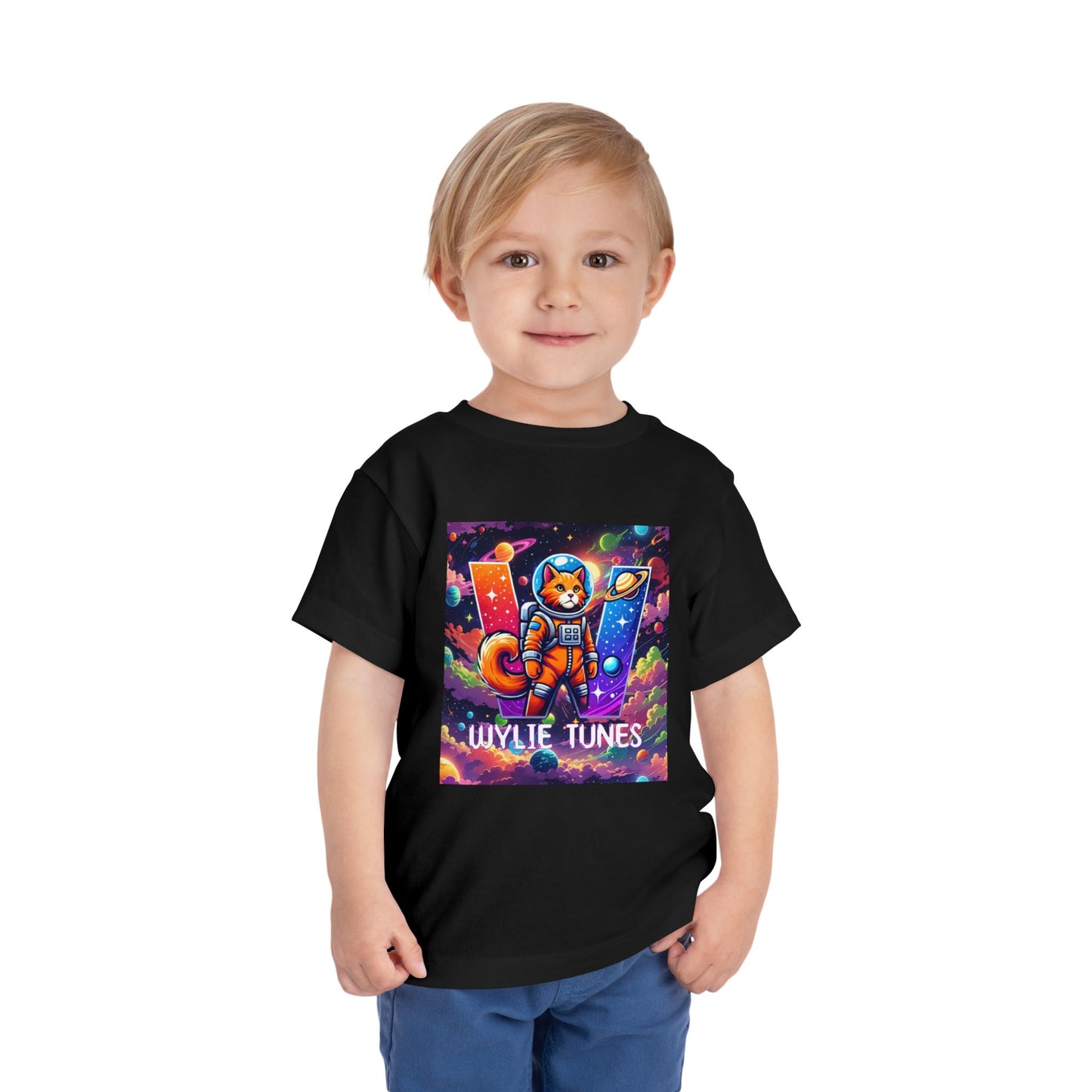 Wylie Tunes: Space 2 Toddler Short Sleeve Tee