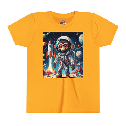 Wylie Tunes: Rocket Illustration Youth Short Sleeve Tee