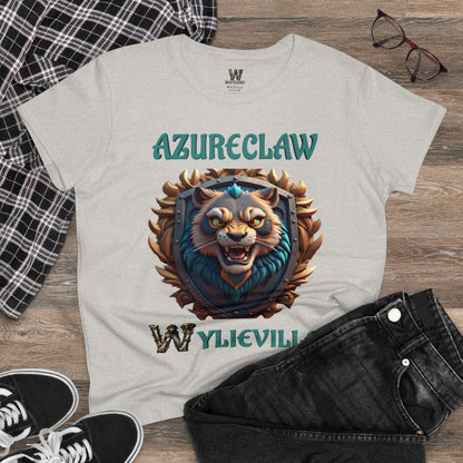 Wylieville After Dark: AzureClaw Midweight Cotton Tee