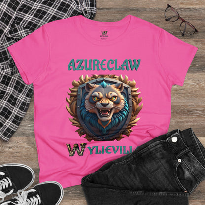 Wylieville After Dark: AzureClaw Midweight Cotton Tee