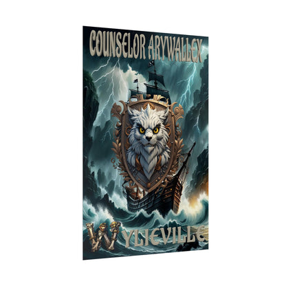 Wylieville After Dark: Sea of Treachery AryWallex’s Rolled Poster