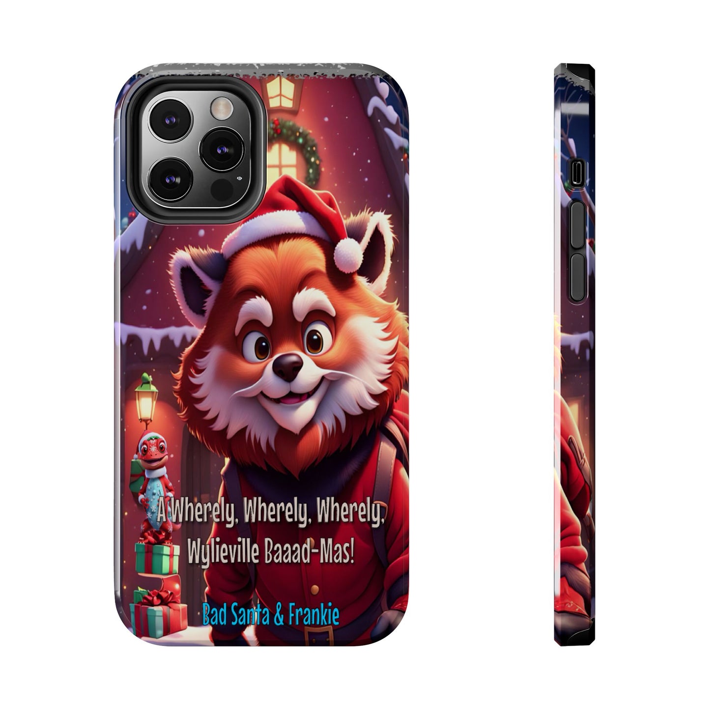 Wylieville: Bad Santa - Baaad - Mas! Tough iPhone 12 Pro Case