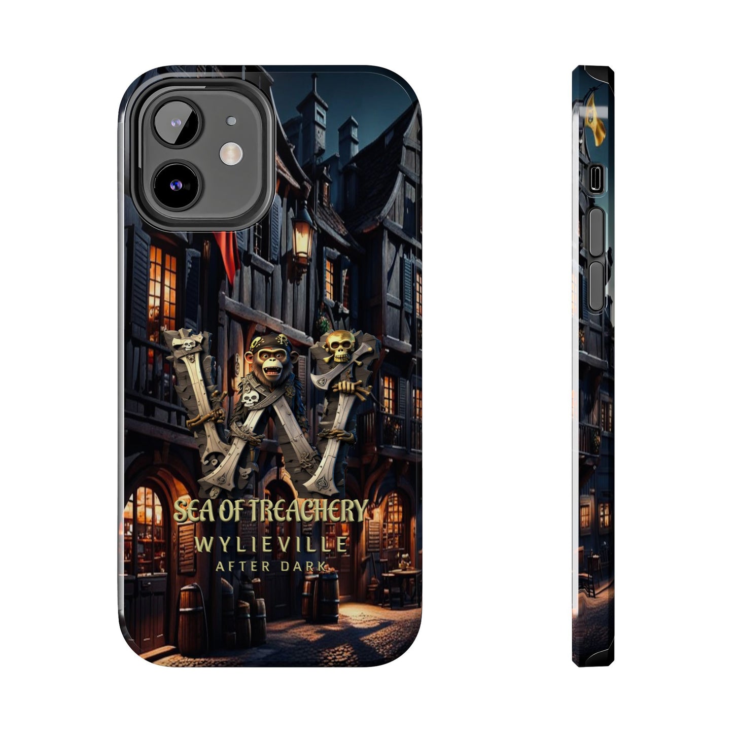 Wylieville After Dark: Sea of Treachery Tough iPhone 12 Case