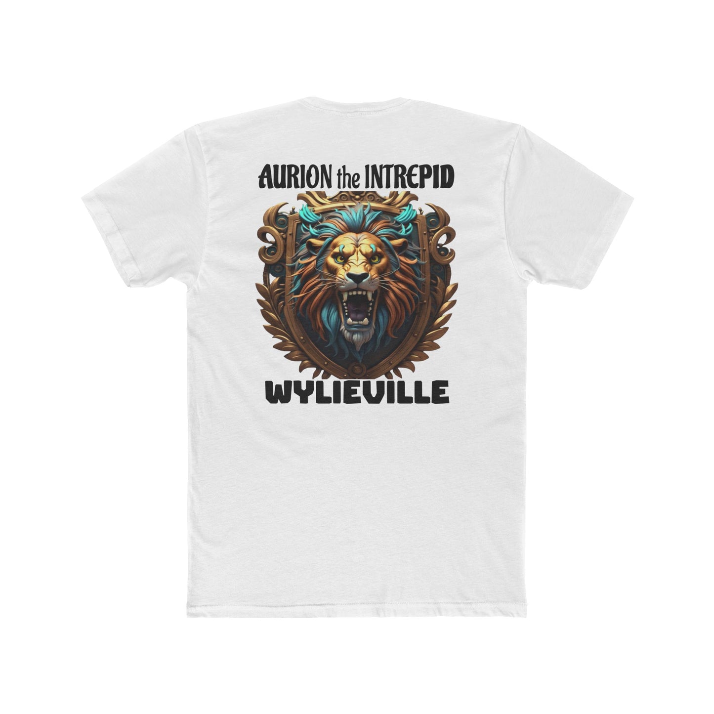 Wylieville After Dark: Sea of Treachery Aurion the Intrepid Unisex Cotton Crew Tee