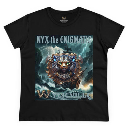 Wylieville After Dark: Nyx the Enigmatic Cove Midweight Cotton Tee