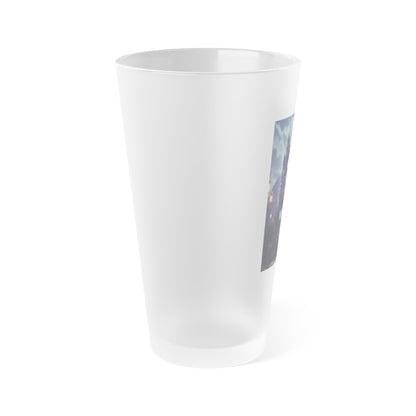 Wylieville: Vexter's Frosted Pint Glass, 16oz