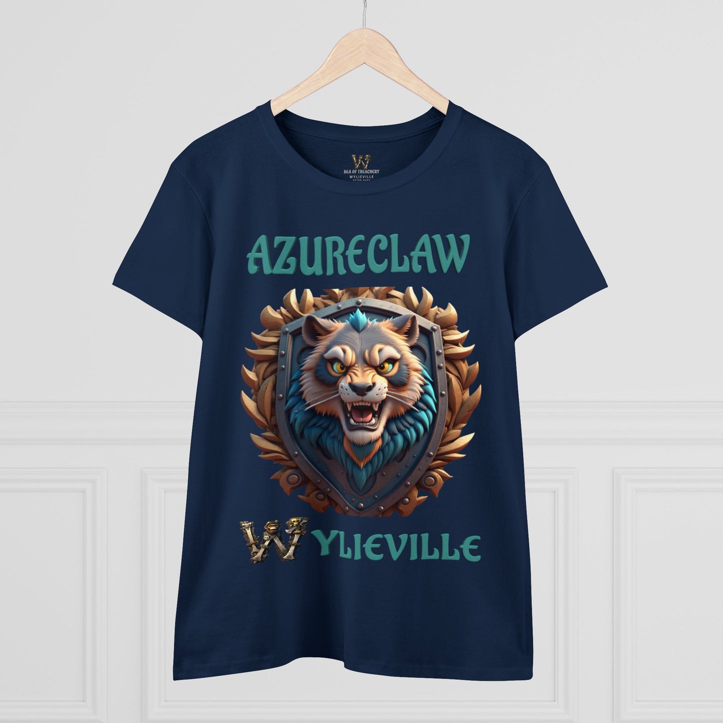 Wylieville After Dark: AzureClaw Midweight Cotton Tee