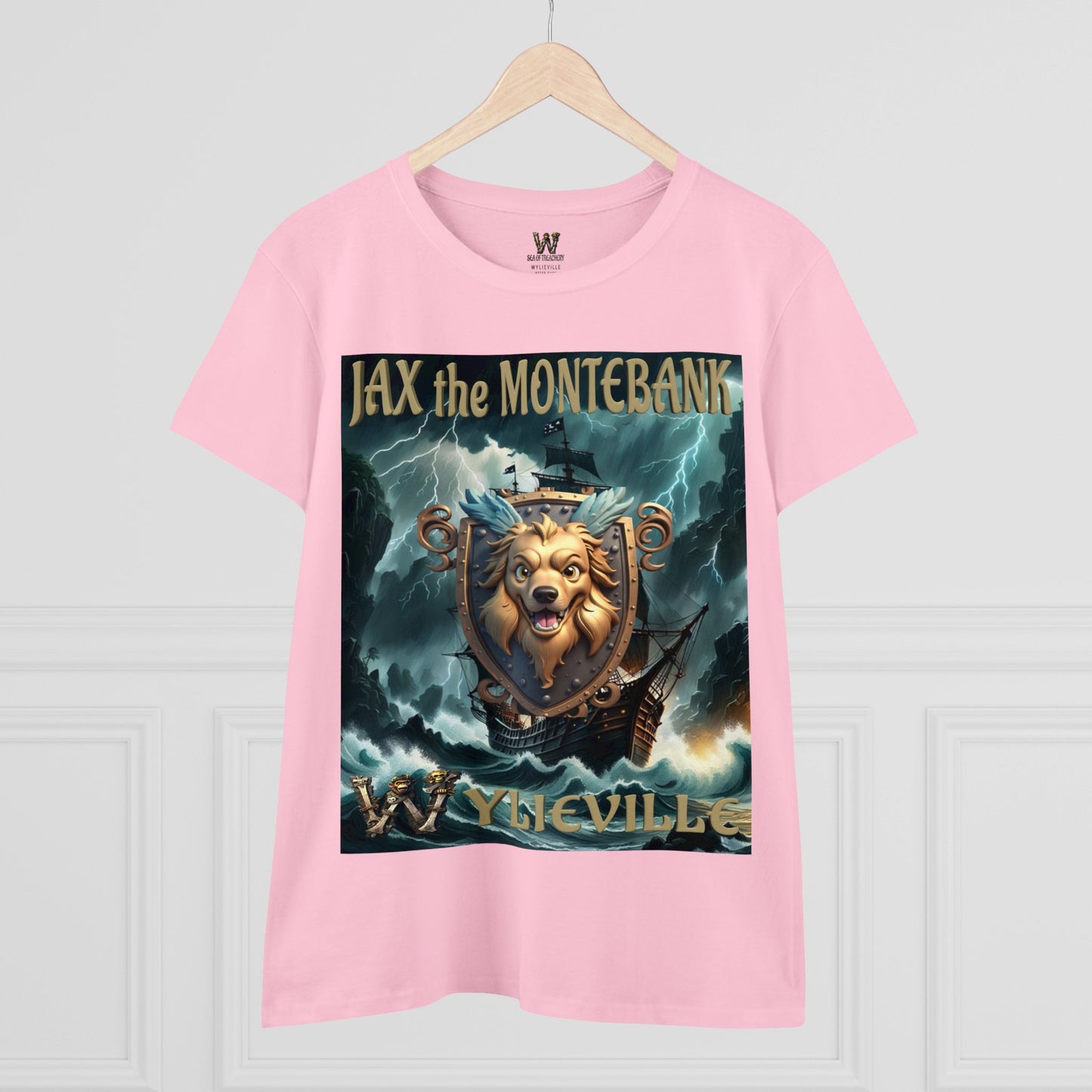 Wylieville After Dark: Jax the MonteBank Cove Midweight Cotton Tee