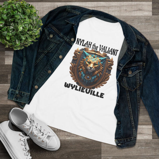 Wylieville After Dark: Nylah Women's Cotton Tee