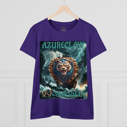 Wylieville After Dark: AzureClaw Cove Midweight Cotton Tee