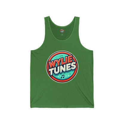 Wylie Tunes: Retro Unisex Jersey Tank