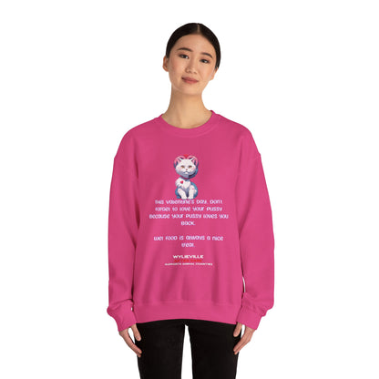 Wylieville After Dark: EU Valentine's Day Unisex Heavy Crewneck American Sizing Sweatshirt