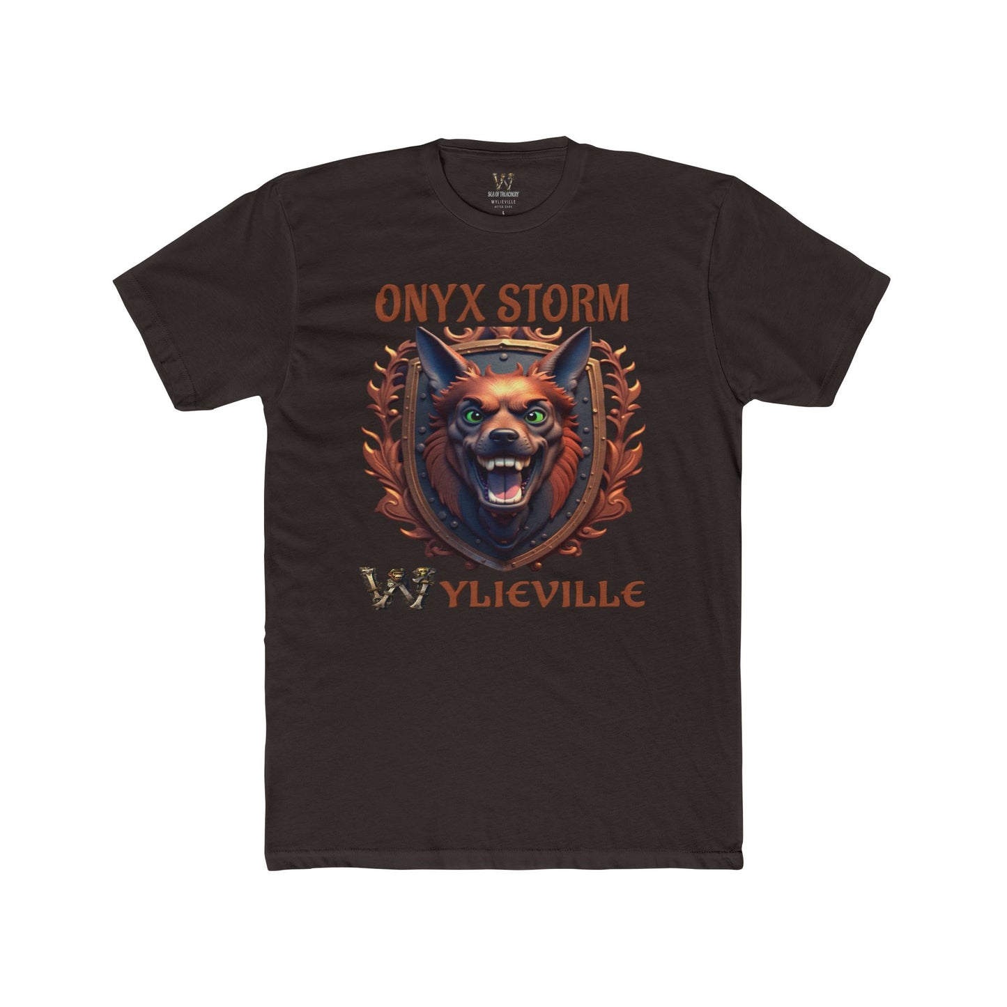 Wylieville After Dark: Onyx Storm Unisex Cotton Crew Tee