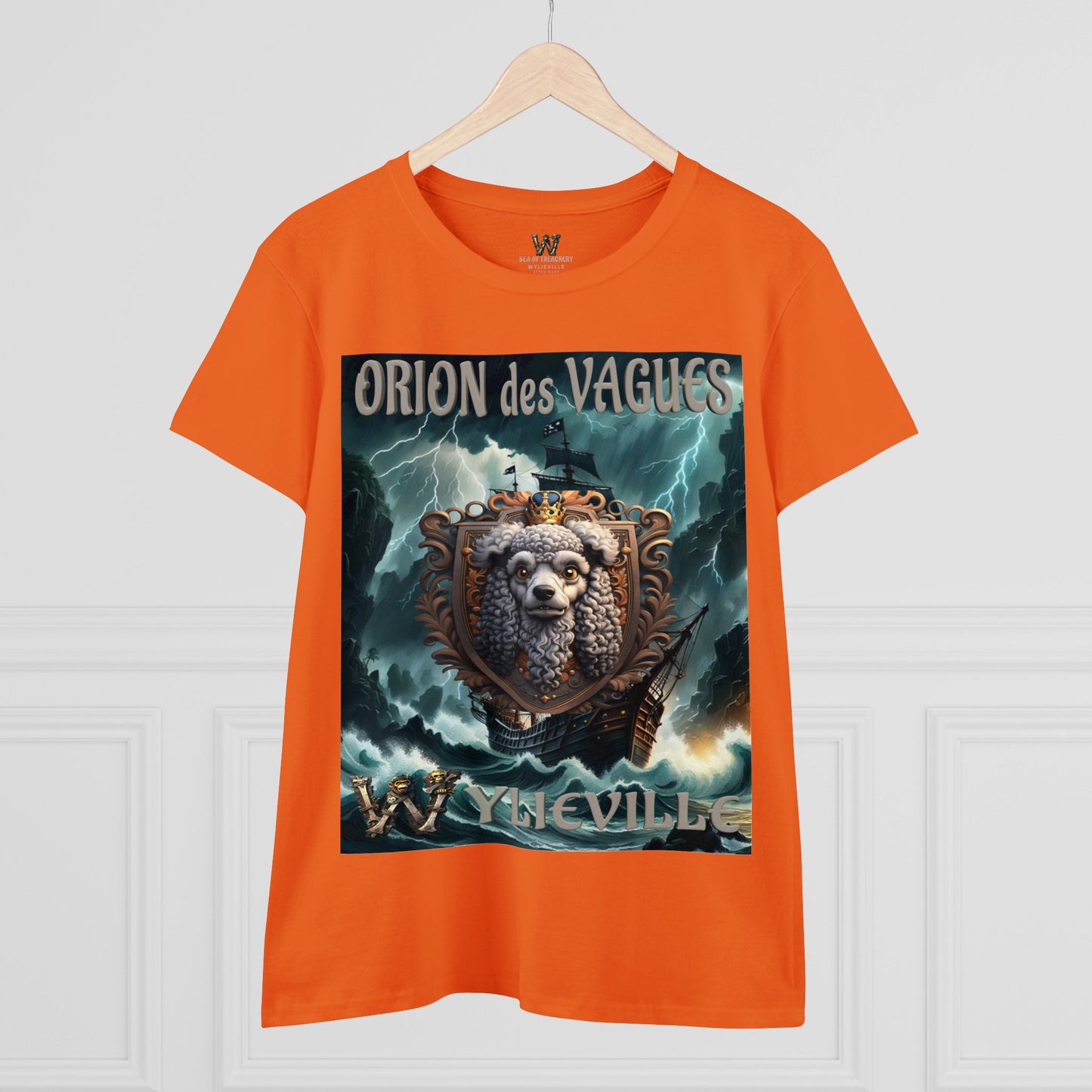 Wylieville After Dark: Orion des Vagues Cove Midweight Cotton Tee