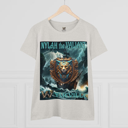 Wylieville After Dark: Nylah the Valiant Cove Midweight Cotton Tee