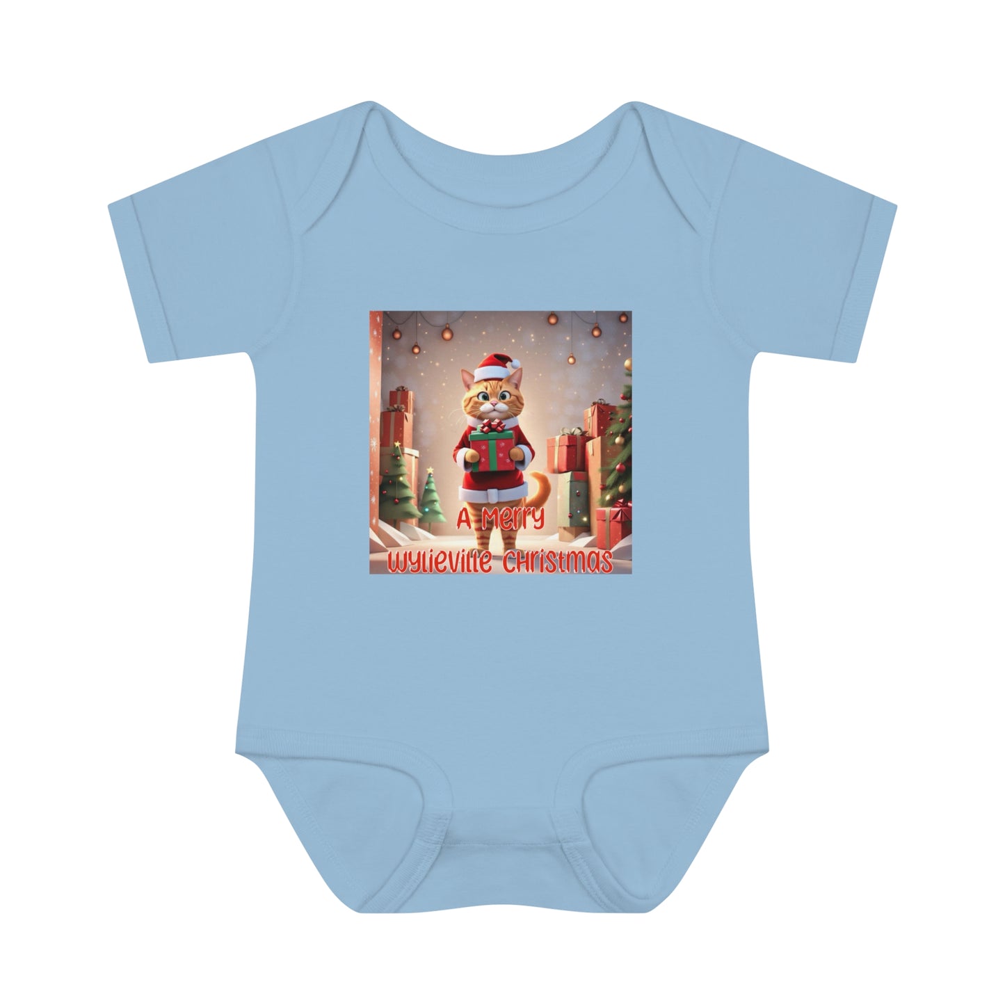 Wylieville: A Merry Wylievillle Christmass Infant Baby Rib Bodysuit