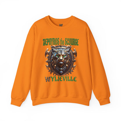 Wylieville After Dark: Sea of Treachery Zyphyros Heavy Blend Crewneck Sweatshirt