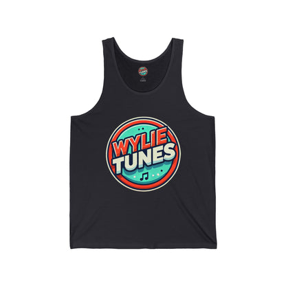 Wylie Tunes: Retro Unisex Jersey Tank