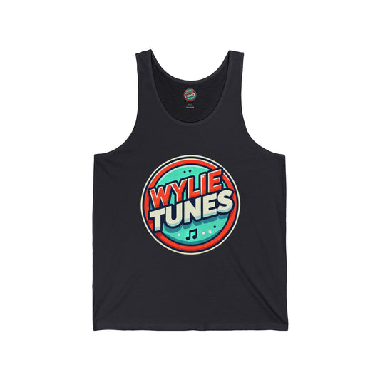 Wylie Tunes: Retro Unisex Jersey Tank