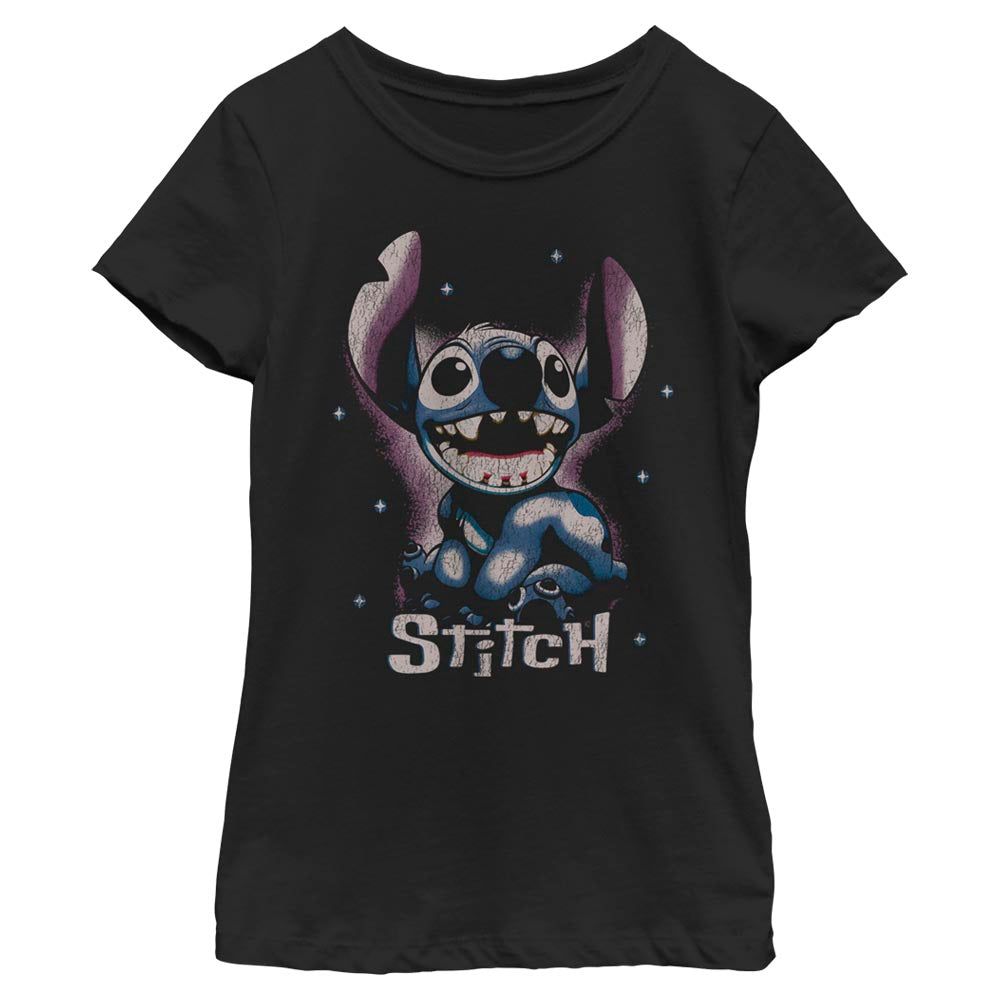 Girl's Disney Dark Stitch T-Shirt