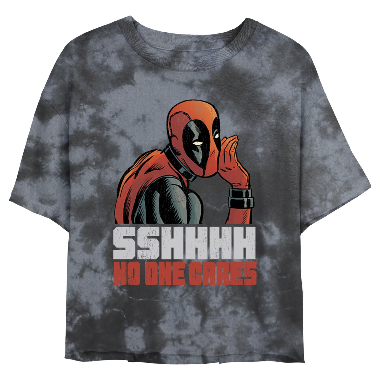 Junior's Marvel One Bombard Tie-Dye T-Shirt