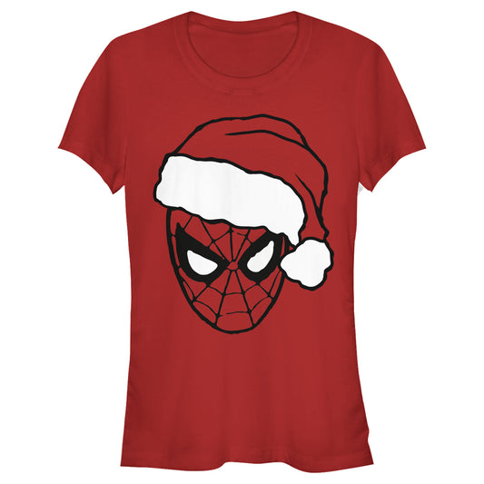 Junior's Marvel Christmas Spidey T-Shirt