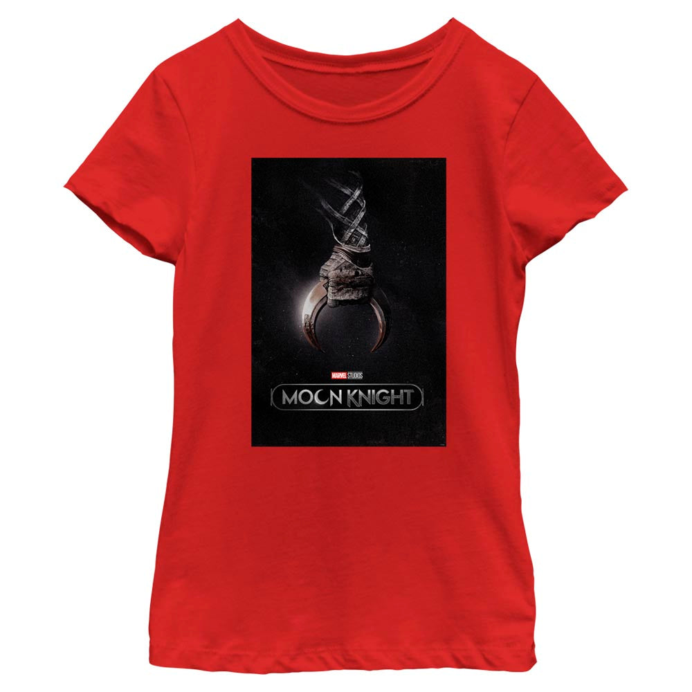 Girl's Marvel Crescent Dart Poster T-Shirt