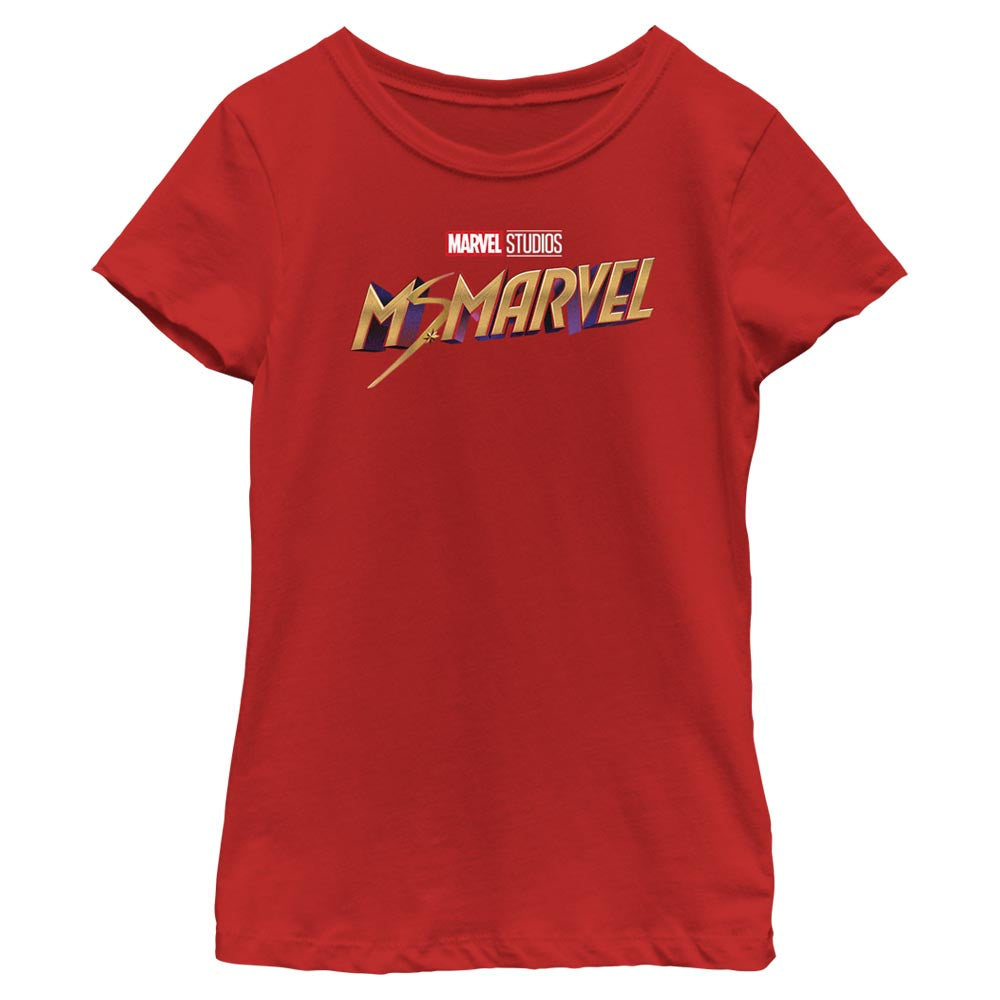 Girl's Marvel Classic Logo T-Shirt