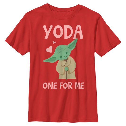 Boy's Star Wars YODA ONE FOR ME T-Shirt