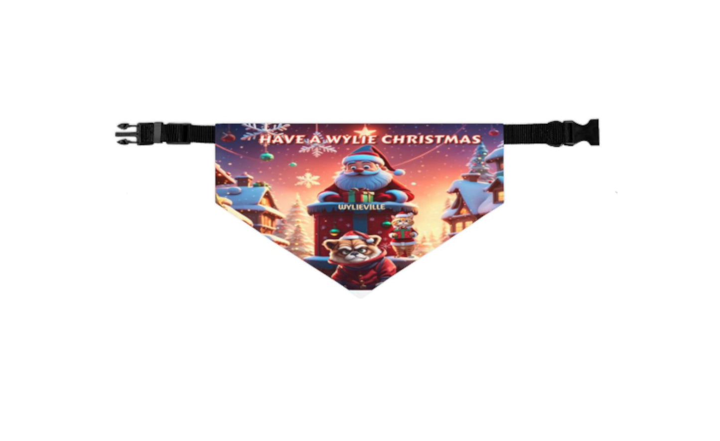 Have A Wylie Christmas: Pet Bandana Collar