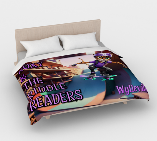 Wylieville: Roxy & The Riddle Readers King Duvet